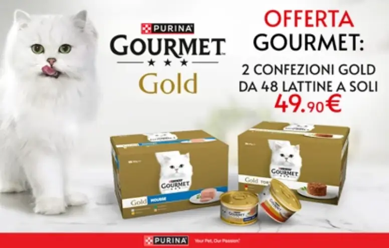 Fai scorta di Gourmet Gold: 2 multipack a 49,90