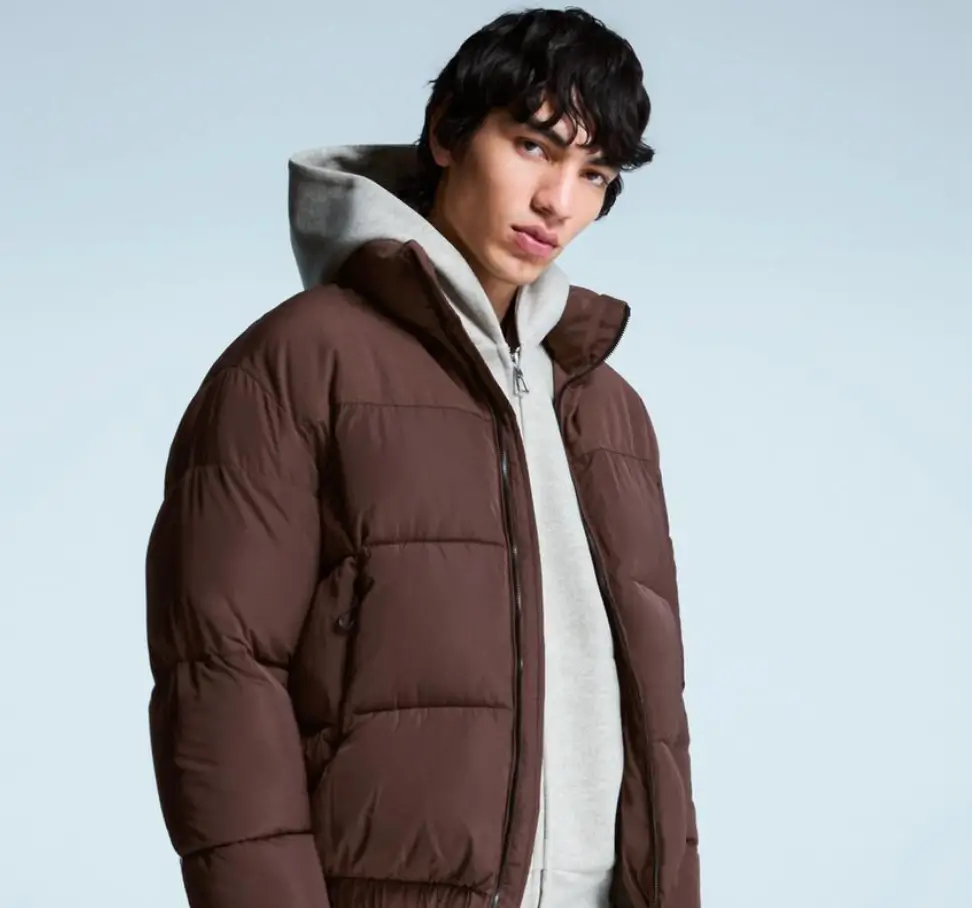 Giubbotto imbottito tecnico scontata del 50% da Bershka