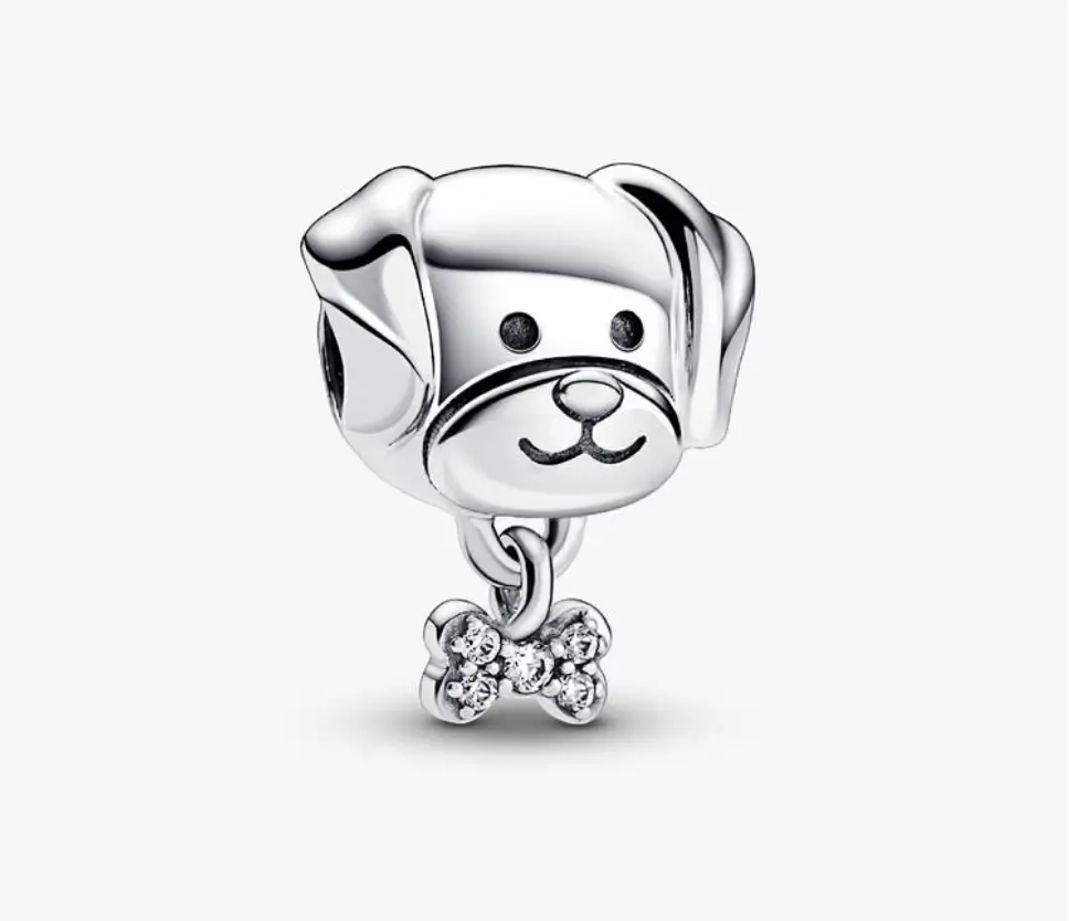 Sconto -40% sul Charm Cagnolino con Osso da Pandora