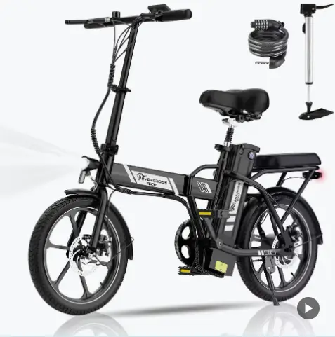 Sconto -58% sulla bici elettrica pieghevole Evercross EK5 250W da Decathlon