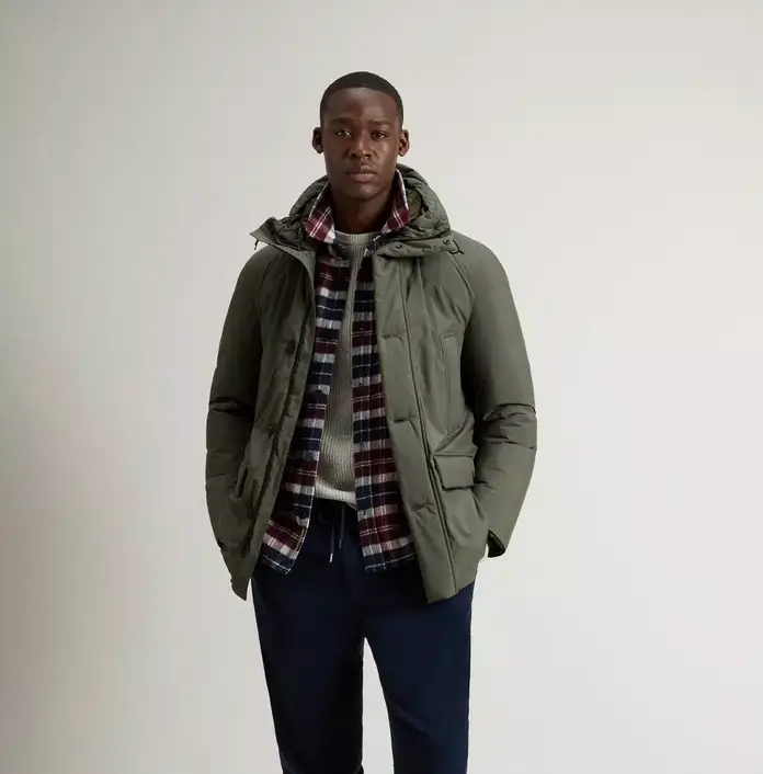 Arctic Parka Cloud con cappuccio