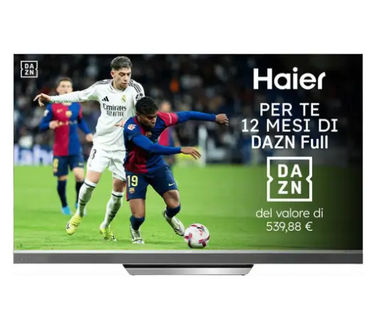 Sconto del 13% sul televisore Haier Smart TV MINI LED UHD 4K da 65