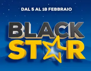 Scopri i prodotti in promozione Black Star da Euronics