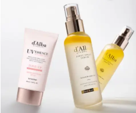 Cosmetici del marchio d'alba con il 35% di sconto su Stylevana