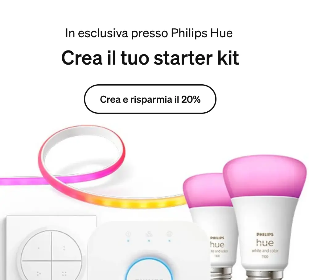 Crea il tuo Starter Kit ideale e risparmia il 20%!