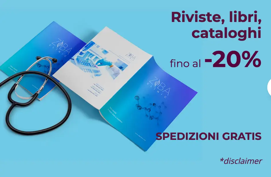 Riviste, libri e cataloghi con il 20% di sconto su Pixartprinting