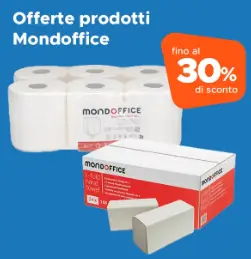 Sconti fino al 30% sui prodotti a marchio Mondoffice